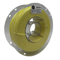 3D Meta Matte PLA Light Yellow 1KG Spool M-PLA-MALYELL-1KGX1.75MM
