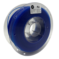 3D Meta Transparent PLA Transparent Blue 1KG Spool M-PLA-TBLUE-1KGX1.75MM