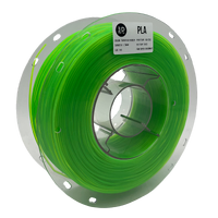 3D Meta Transparent PLA Transparent Green 1KG Spool M-PLA-TGRE-1KGX1.75MM