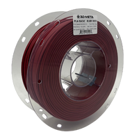 3D Meta PLA Basic Ruby Red 1KG Spool M-PLAB-RURED-1KGX1.75MM