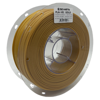 3D Meta PLA+ HS Gold 1KG Spool M-PLA+HS-GOLD-1KGX1.75MM