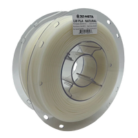 3D Meta Light Weight PLA Natural 1KG Spool M-PLALW-NAT-1KGX1.75MM