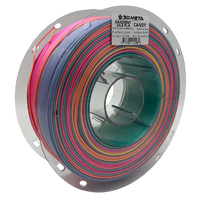 3D Meta Silk Gradient PLA Candy 1KG Spool M-SILK-GRCANDY-1KGX1.75MM