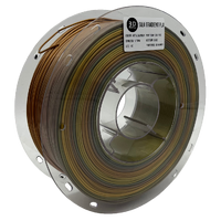3D Meta Silk Gradient PLA Metal Rainbow 1KG Spool M-SILK-MRAIN-1KGX1.75MM