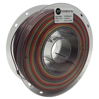 3D Meta Silk Gradient PLA Rainbow 1KG Spool M-SILK-RAIN-1KGX1.75MM