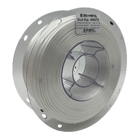 3D Meta Silk PLA White 1KG Spool M-SILK-WHI-1KGX1.75MM