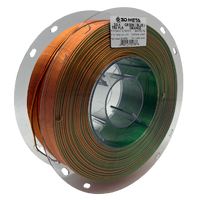3D Meta Silk Tri PLA Orange - Green - Blue 1KG Spool M-SILKT-ORA/GRE/BLUE-1KGX1.75MM