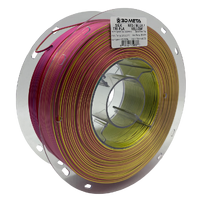 3D Meta Silk Tri PLA Red - Blue - Yellow 1KG Spool M-SILKT-RED/BLU/YELL-1KGX1.75MM