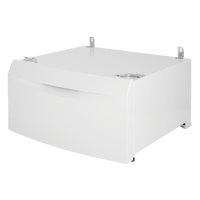 Unilux Laundry Pedestal Stand with Drawer White M1WYHPE3