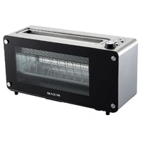  MAXIM 2 SLICE GLASS TOASTER 