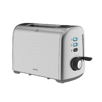  MAXIM KITCHEN PRO 2 SLICE TOASTER STAINLESS STEEL 