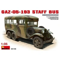 MiniArt 1/35 GAZ-05-193 Staff Bus Plastic Model Kit