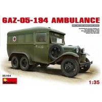 MiniArt 1/35 GAZ-05-194 Ambulance Plastic Model Kit
