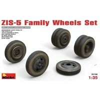 MiniArt 1/35 ZIS-5 Family Wheels Set Plastic Model Kit