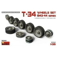 MiniArt 1/35 T-34 Wheels Set. 1943-44 Series Plastic Model Kit