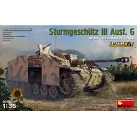 MiniArt 1/35 Sturmgeschutz III Ausf. G April 1943 Alkett Prod. Interior Kit Plastic Model Kit