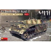 MiniArt 1/35 Pz.Beob.Wg.IV Ausf. J Late/Last Prod. 2 in 1 w/Crew Plastic Model Kit