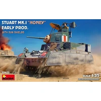 MiniArt 1/35 Stuart Mk.I Honey Early Prod. w/Sun Shields Plastic Model Kit *Aust Decals*
