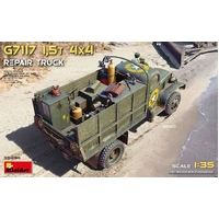 MiniArt 1/35 G7117 1.5t 4x4 Repair Truck Plastic Model Kit