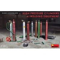 MiniArt 1/35 High Pressure Cylinders w/Welding Equipment Plastic Model Kit