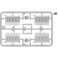 MiniArt 1/35 Plastic Barrier Set Plastic Model Kit