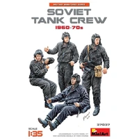 MiniArt 1/35 Soviet Tank Crew 1960-70s Plastic Model Kit