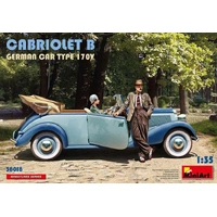MiniArt 1/35 Cabriolet B German Car Type 170V Plastic Model Kit