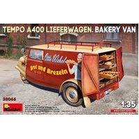 MiniArt 1/35 Tempo A400 Lieferwagen. Bakery Van Plastic Model Kit