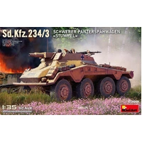 MiniArt 1/35 Sd.Kfz.234/3 Schwerer Panzersp?hwagen «Stummel» Plastic Model Kit
