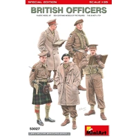 MiniArt 1/35 British Officers.Special Edition Plastic Model Kit