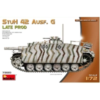 MiniArt 1/72 StuH 42 Ausf. G Late Prod Plastic Model Kit