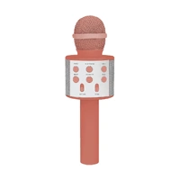 Laser Karaoke Mic Sunset Coral MC-KA25SC-519