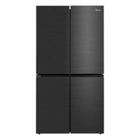Midea 706L Quad Door Fridge Spacemaster Series Dark Stainless MDRF923FIM45APM