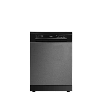 Midea 60cm 14 Place Dishwasher - Black Stainless Steel MDWPF1433F(BS)-WG