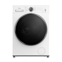 Midea 10kg Front Loader MF205 Series White MF205W1000WB/W