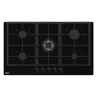 Mec 90cm Glass Built-In Gas Cooktop MGH90B