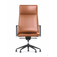 Mirage Executive High Back - Genuine Tan Leather MIRAGE-HB-GTANL