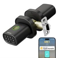Thorbolt MK1 Smart Fingerprint Doorknob Black MK1AUTHDB
