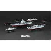 Meng 1/2000 Chinese Fleet Set 2 (incl. 6 blind boxes) Plastic Model Kit