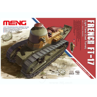 Meng 1/35 French FT-17 Light Tank (Cast Turret) Plastic Model Kit