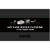 Meng 1/35 German A7V Tank (Krupp) & Engine Plastic Model Kit with "MEPHISTPO" Decals