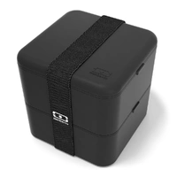 Monbento Mb Square Bento Box - Black Onyx