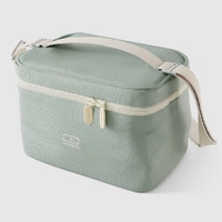 Monbento Arctic Insulated Cooler Lunch Bag - Green Natural