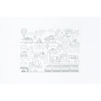 Scribble Mat Movers & Makers 40x30cm Original Size