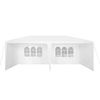 Hacienda Marquee Party Tent 6 x 3 x 2.55 Metres White MQ360