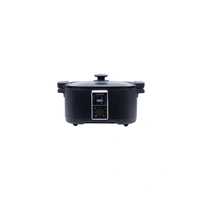 Morphy Richards 6.5L Rectangle Digital Slow Cooker - Matte Black