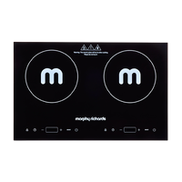 Morphy Richards Portable Dual Induction Cooktop MRICD22BK