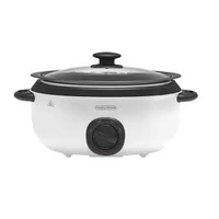 Morphy Richards 6.5L 'Sear & Stew' Slow Cooker - Vivid White
