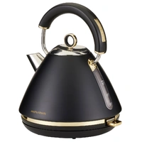 Morphy Richards Ascend Soft Gold Kettle - Satin Black