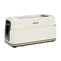 Morphy Richards Signature Soft Gold 4-Slice Toaster - Matte White MRST24WT